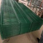Eco Friendly 3d Curved Fence Welded Wire Mesh Panel For Farm / Highway / Sport for sale