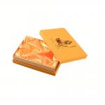 Hard Paper Gift Box Packaging with Gold Satin Lined for sale