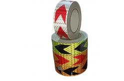 China High Visibility Adhesive Traffic Marking Tape BOPP Road Safety Reflective Tape supplier