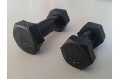 China Heavy Hex ASTM A325 HDG YZP BLACK ZP 800mm Steel Hex Bolt supplier