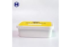 China Recyclable Square Plastic Boxes With Lids Stackable Space Saving Anti Counterfeiting supplier