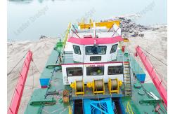 China Discharge Distance 2300m Dual Pump Dredger With Cummins Engine supplier