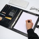 Multipurpose Leather Binder Portfolio