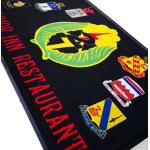Custom Carpet Runners With Logo Personalised Printed Walk Off Mat 4*2 for sale