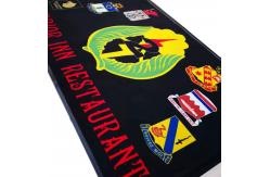 China Custom Carpet Runners With Logo Personalised Printed Walk Off Mat 4*2 supplier