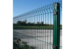 China Pvc Coated Hot Dipped Welded Wire Mesh Fence Panel 3d Curvy supplier