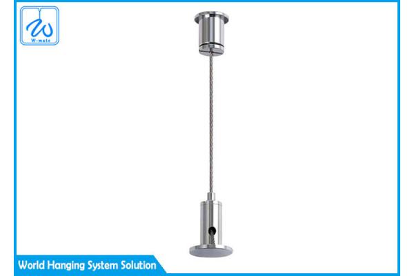 Adjustable Ceiling Wire Suspension Hanging Kit For Panel / Linear Lights