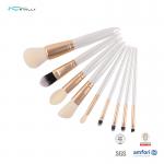 Synthetic Hair Cosmetic Makeup Brushes 9 Pieces PBT Hair Cruelty Free for sale