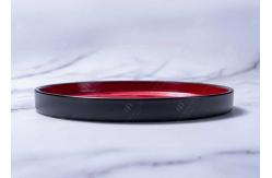 China Impact Resistance Straight Ceramic Dinner Plate Microwave Safe supplier