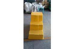 China Yellow Plastic Polyethylene Three Steps Safety Step Stool supplier