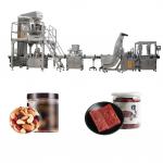 OEM Automatic Bottle Filling Machine Pork Jerky Mixed Nut Snacks Mulit Heads Weigher Filling Capping Machines for sale