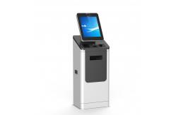 China Hotels Self Check In Kiosks With Passport Scanner Key Encode Card Dispenser supplier
