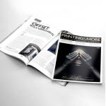 Full Color Softcover Book Magazine Printing Self Publishing Magazine Printing for sale