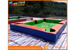China Giant Pool Table Soccer Inflatable Snooker Football Inflatable Snooker Field supplier
