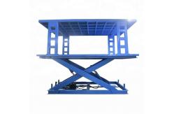 China Underground Garage Scissor Car Lift 4.5m Automotive Scissor Lift supplier