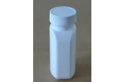 China 40ml HDPE Pharmaceutical Pill Bottles , Flat Medical Empty Tablet Bottles Aluminium Liner supplier