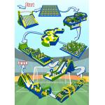 Big Fun Insane Inflatable Sports Games / 5k Obstacle Course Customized Size for sale