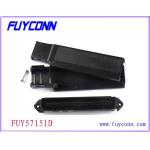 Black 64 Pin Centronic IDC Male Champ Connector with PPO Insulator Material for sale