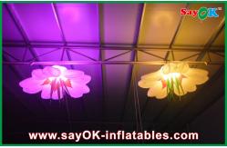 China Party Inflatable Lighting Decoration Orange / Green Customized supplier