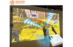 China Mech Warrior Interactive Projection Game Wall Projector For Naughty Castle supplier