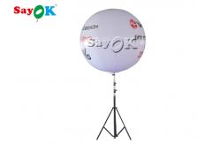 China 1.5m Advertising Inflatable Tripod Stand Led Light Balloon supplier