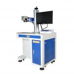 Optical Fiber Laser Marking Machine 50w 30w 20w With EZCAD Software for sale