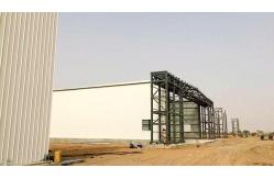 China Q235B Steel Structure Hangar Customized Design For Aircraft Storage supplier