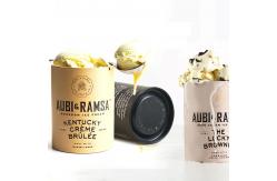 China Customized Paper Tube Packaging Eco-Friendly Durable For Ice Cream Packaging supplier