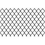 100ft Roll Heavy Gauge Galvanized Chain Link Fence Abrasion Resistance