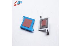 China 3.0mmT Soft And Compressible Silicone Pads For Low Stress Applications supplier