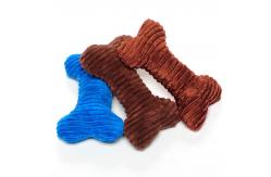 China Simulated Bone Plush Toy Non Toxic Material For Teeth Cleaning 8 Inch supplier