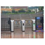 Automatic Entrance Speed Flap Security Turnstile Barrier Gate For Natatorium for sale