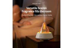 China ABS Atmosphere Fire Flame Humidifier 80ml with 2/4/6 Hours Timer Setting supplier