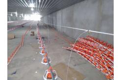 China Motor Engine Automatic Pan Feeding System For Chicken Broiler Poultry supplier