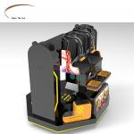Amusement Park 9d Roller Coaster 720 1080 Degree Rotation Vr Flight Machine for sale