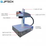 Desktop Fiber Laser Marking Machine 20w 30w 50w Small Laser Engraving Machine For Metal for sale