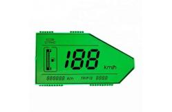 China HTN Custom LCD Digital Car Speedometer Display Transflective ROHS Compliant supplier