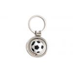 46mm Soccer Metal Keychain Holder Cute Football Keyring Souvenir Advertising Gift for sale