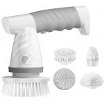 Electric Spin Rechargeable Shower Scrubber For Tub Tile Floor 165cm Size for sale