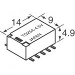 TQ2SA-3V Programmable IC Chips Low Profile Surface Mount Relay Latest Electronic Devices