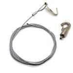 Gallery Hanging System Track Accessory Cable Gripper Snap Hook For Sign Hanging for sale
