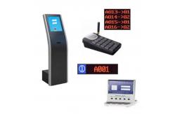 China Self Service Queue Management Kiosk 17 Inch / 19 Inch Wireless LCD Display supplier