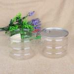 Dried Food  1200ml 2200ml Clear Pet Jars With 502 EOE Lid