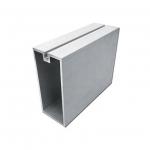 Building Exterior 2.0mm 6063 Aluminum Curtain Wall Profile for sale