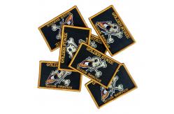 China 3D Merrowed Embroidered Sports Patches For Garments Bedding Tablecloths supplier