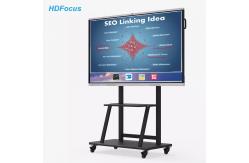 China Pen / Finger Touch Interactive Digital Whiteboard , 100 Inch Class Smart Board supplier
