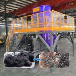 Pyrolysis Tire Wire Shredding Line Tire Steel Wire Crusher Waste Steel Pre Crusher for sale