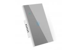 China Voice Control Smart Wireless WiFi Switch Single Pole 240V supplier