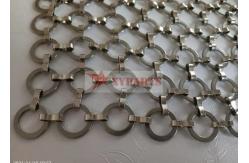 China Architectural S Hook Metal Ring Mesh Curtain For Interior Partition supplier