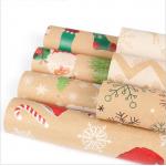 80gsm Christmas Style Gift Wrap Paper Sheets 50cm*70cm Many New Designs for sale
